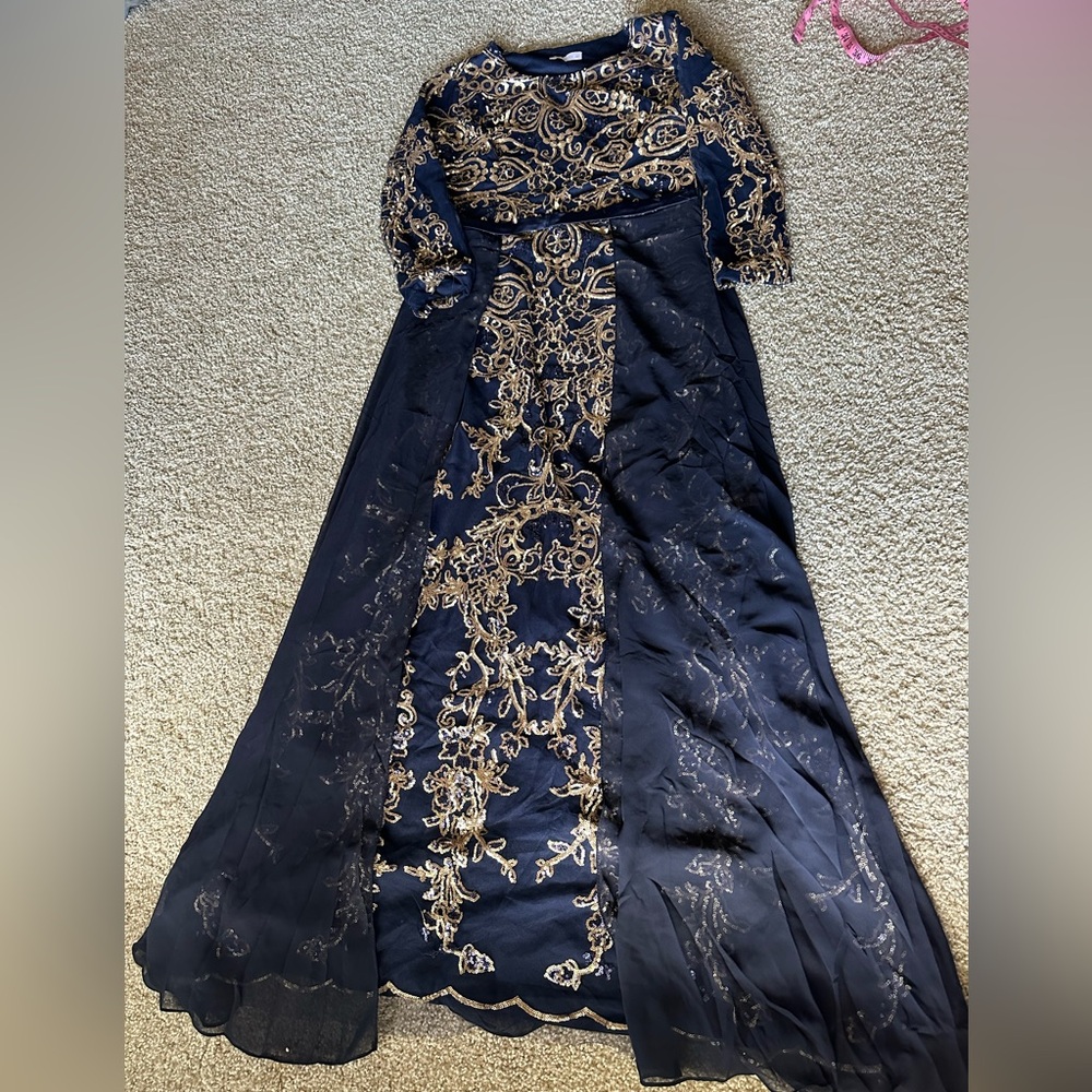 Modest sequin dress